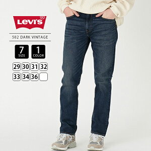 �y�����������zLevi's ���[�o�C�X 502 �f�j���p���c �����Y �W�[���Y �W�[�p�� �e�[�p�[�h �_�[�N���B���e�[�W 29507-0065 �iBIG-E�j 0223