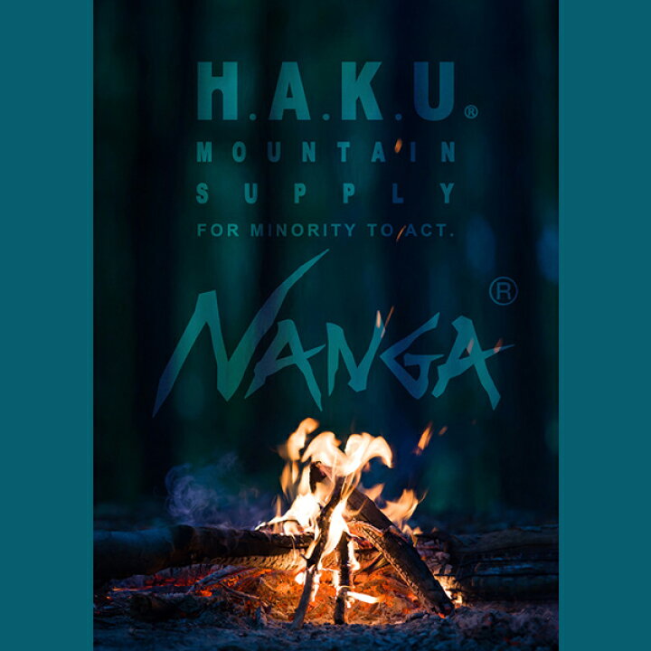 楽天市場】NANGA × H.A.K.U ナンガ × ハク LOW CLOTCH SKINNY 2 