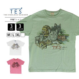 【送料無料】 TES Tシャツ テス 半袖 Tシャツ The Endless Summer エンドレスサマー BUHI SAFARI PARK 24574323 0510