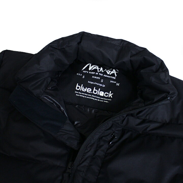 楽天市場】NANGA × blue.black.baby コラボ ダウンジャケット ジャスト 