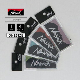 【クロネコゆうパケット可 送料290円】NANGA ナンガ HOLOGRAPHIC LOGO STICKER　グッズ ステッカー ホログラム ロゴ NA2353-3G512 1004