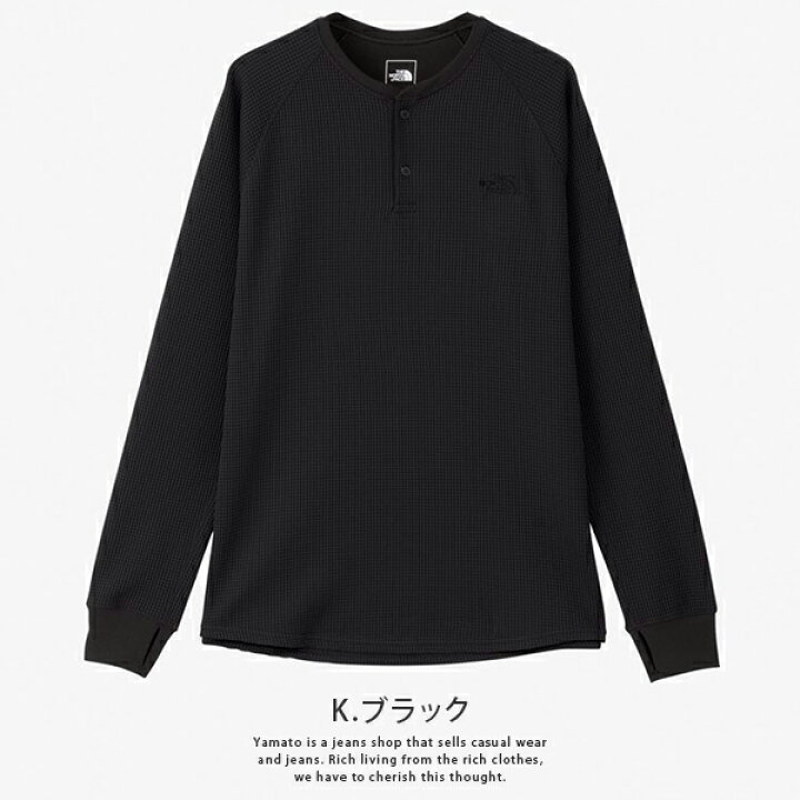 楽天市場】THE NORTHFACE ノースフェイス Free Run Waffle Crew 長袖 
