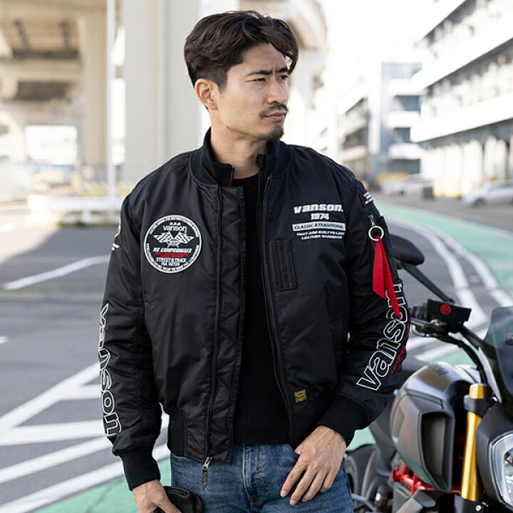 楽天市場】【送料無料】VANSON バンソン メンズ ジャケット バイク 