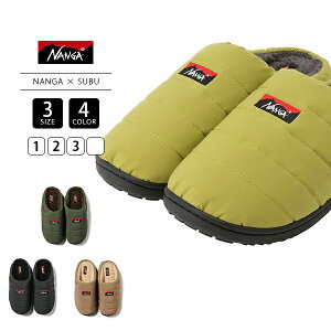 NANGA × SUBU iK Xu ~pT_ WINTER SANDAL qmbN HINOC Mf NA2443-3E106-A 0207