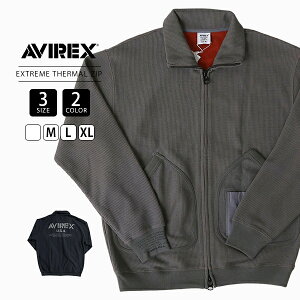 AVIREX ArbNX Y HD EXTREME THERMAL ZIP STAND OFFICIAL LOGO T[} WbvWPbg XeV ۉ 7834230019 0314