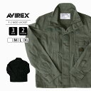 AVIREX アビレックス メンズ 軽アウター F-2 MOD JACKET モディファイ ジャケット フランス軍 ミリタリージャケット ヘリンボーン 7834252016 0314