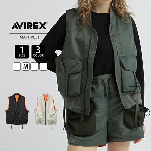 AVIREX ArbNX fB[X CgAE^[ xXg MA-1 AW SLEEVELESS MA-1 VEST X[uX xXg ~^[ o[Vu 7835257601