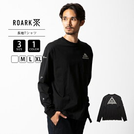 ROARK ロアーク メンズ トップス 長袖 Tシャツ PROVISIONS 抗菌 防臭機能 袖プリントあり バックプリント 春夏 グラフィック プリントT RLTJ1101 0801