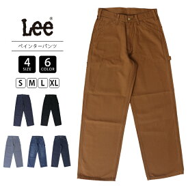 Lee リー ユニセックス DUNGAREES ワイドペインターパンツ ワークテイスト ストレート ペインターパンツ SからXLまで デニムパンツ ワイドストレート LM7288