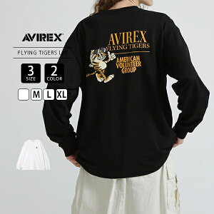 AVIREX ArbNX fB[X gbvX  TVc T N[lbN FLYING TIGERS T-SHIRT ~^[  LN^[ wʃvg 7835230602