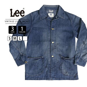Lee ���[ �����Y ���C�g�A�E�^�[ VINTAGE LOCO JACKET �J�o�[�I�[�� ���[�N�E�F�A 10.5oz �y�� �H�D�� �ʔN�A�C�e�� ���񂵔��Q �F�������H ���F�u���[ LM7320