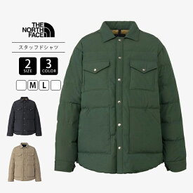 THE NORTH FACE ノースフェイス 中綿入りアウター ダウンジャケット スタッフドシャツ Stuffed Shirt ナイロンジャケット はっ水加工 ND92532