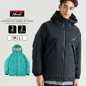 NANGA �i���K �����Y �A�E�^�[ AURORA TEX DOWN JACKET IBUKI �I�[�����e�b�N�X �_�E���W���P�b�g �C�u�L �u���b�N �^�[�R�C�Y �ۉ��� �h�� ���� ND2441-1A008