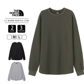 The North Face ノースフェイス メンズ トップス 長袖 Tシャツ ロンT Long-Sleeve Warm Waffle Crew クルー長袖 ワッフルロンT 通気性 通年アイテム NT62436