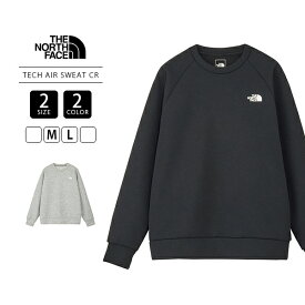 The North Face ノースフェイス メンズ トップス 長袖 スウェット テックエアー スウェット トレーナー ロゴ入り ダンボールニット もちもち UV NT62584