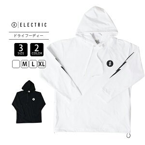 ELECTRIC �G���N�g���b�N �g�b�v�X �p�[�J�[ ���� ICON LOGO DRY HOOD UV�J�b�g �z������ �ڐG�⊴ �A�C�R�����S �V���v�� �t�B�b�V���O E25SU05 0905