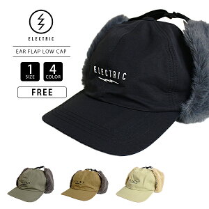 ELECTRIC �G���N�g���b�N �X�q �L���b�v EAR FLAPCAP �����ĕt���L���b�v �A�C�R�����S �A���_�[�{���g �h�J ���[�L���b�v �X�g���[�g �J�W���A�� E25FC12