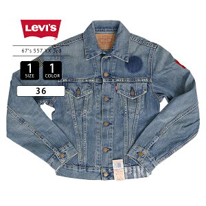 Levi's ���[�o�C�X ���B���e�[�W �A�C�e�� 1967's 557XX 3rd 1960�N�� �f�j���W���P�b�g G�W���� ���b�y�� �_���[�W ���y�A 36�C���` US�� 70505-0227-1