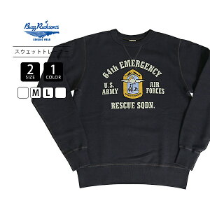 BUZZ RICKSONS �o�Y���N�\���Y �����Y �g�b�v�X �N���[�l�b�N �X�E�F�b�g SET IN CREW NECK SWEAT SHIRT 530th FTR-BOMB FLYING TIGERS �~���^���[ BR69634