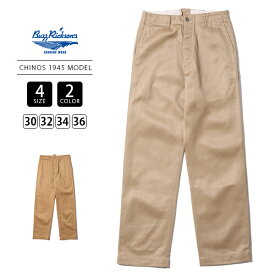 BUZZ RICKSON'S バズリクソンズ メンズ パンツ チノパンツ EARLY MILITARY CHINOS 1945 MODEL ベージュ キャメル ミルスペック ミリタリーチノ M43035