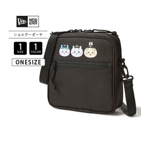 NEW ERA ニューエラ 小物 グッズ バッグ ショルダーポーチ スクエア 小さめバッグ SQ SHOULDER POUCH BLK キャラクター ちいかわ ハチワレ うさぎ 14864480