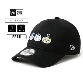 NEW ERA ニューエラ 帽子 キャップ レディース 9TWENTY ちいかわ CHIIKAWA キャラクター 刺しゅう ちいかわ ハチワレ うさぎ ML ブラック 14864520