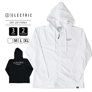 ELECTRIC �G���N�g���b�N �����Y ICON LOGO DRY FULL ZIP �W�b�v�p�[�J�[ UV�J�b�g �ڐG�⊴ �z������ �ėp ���Ă��΍� �C �v�[�� �T�[�t�B�� �ނ� E26SU09