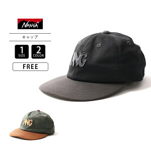 NANGA �i���K �O�b�Y �X�q �L���b�v �R�b�g���c�C�� �o�C�J���[ �L���b�v COTTON TWILL BI-COLOR CAP NNG ���S �� �t���[�T�C�Y 2026 �t�� �ŐV N2600-3A065A
