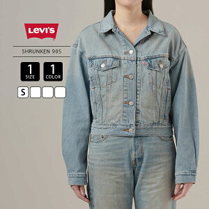 LEVI'S ���[�o�C�X ���f�B�[�X �g���b�J�[�W���P�b�g SHRUNKEN 90'S �N���b�v�h�� �f�j���W���P�b�g G�W���� ���C�g�C���f�B�S ���B���e�[�W�� A9155-0022