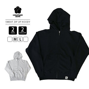 �����Y�W�[���Y �����Y �W�b�v�p�[�J�[ �t�[�h LOOPWHEEL SWEAT ZIP UP HOODY �J���K���[�|�P�b�g 11oz ���� �ʔN �u���b�N �O���[ MMSW6008 ��100�� �p�[�J�[