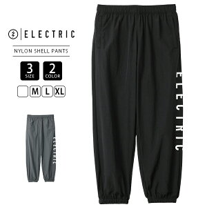 ELECTRIC �G���N�g���b�N �����Y �{�g���X NYLON SHELL PANTS �i�C���� �V�F���p���c ���S�� �T�C�h���S �A�C�R���}�[�N �A�E�g�h�A �ނ� E26SP03 �V���J�V���J ���n ���[�Y�V���G�b�g ������� �g����