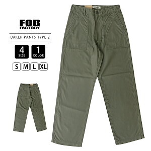 FOB FACTORY FOB�t�@�N�g���[ �����Y �x�C�J�[�p���c �^�C�v2 �J�[�S�p���c 1940 ���[�Y�V���G�b�g �o�b�N�T�e�� �X�g���[�g�p���c �J�[�L�O���[�� F0540