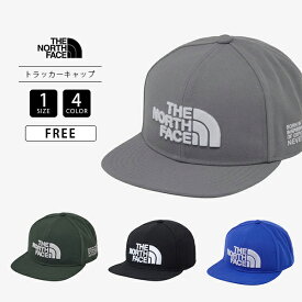 THE NORTH FACE ノースフェイス 帽子 キャップ TNF トラッカーキャップ フロントロゴ フラットバイザー フリーサイズ スナップバック NN42660