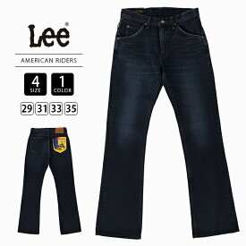 Lee リー 1アメリカンライダース 02 AMERICAN RIDERSメンズ ブーツカット デニム ブーツカットジーンズ 秋冬カラー 577 ブラック LM8102-3 1220