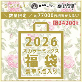 【予約商品】スカラー ScoLar イズスカラー iS ScoLar スカラーパリティ Scolar Parity 福袋 2026 ミックス 服 ブルゾン シャツ スカート カーディガン カットソー サッチェルバッグ お楽しみアイテム バッグ 計9点入り ※数量限定