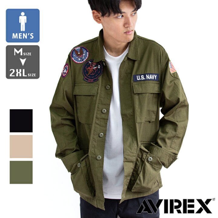 楽天市場】【SALE!!】【 AVIREX アビレックス 】 リップストップ BDU 