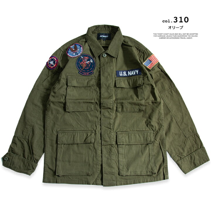 楽天市場】【SALE!!】【 AVIREX アビレックス 】 リップストップ BDU 