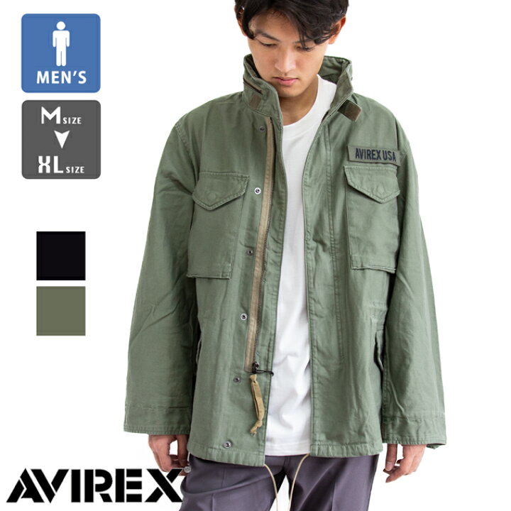 楽天市場】AVIREX アビレックス タイプ M−65 フィールド ジャケット 