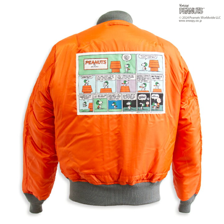 楽天市場】AVIREX アビレックス AVIREX × PEANUTS MA-1 FLYING ACE MA 