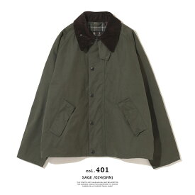 【 Barbour バブアー 】 TRANSPORT / トランスポート ピーチスキン ショートレングスブルゾン 793-3955031 / 241MCA0931 / ユニセックス ショートジャケット トラディショナル イギリス 793-3955031EC 2024SPRING