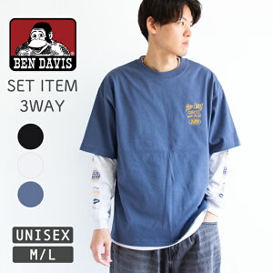 BEN DAVIS �x���f�C�r�X �^�M���O ���C���[�h ���� ���� T�V���c �Z�b�g C-25380047 / �x���f�C���B�X T�V���c �g�b�v�X �����Y ���f�B�[�X �o�b�N�v�����g �����|�C���g ���v�����g 2���g �A���J�W 