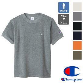 【 Champion チャンピオン 】 BASIC メンズパイルTシャツ C3-X359 /メンズ Tシャツ パイル素材 Tシャツ セットアップ 定番 C3-X359 23SUMMER