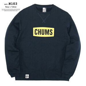 �y CHUMS �`�����X �z CHUMS Logo Crew Top LP �`�����X ���S�N���[�g�b�v ���[�v�p�C�� CH00-1444 / ���j�Z�b�N�X �v���I�[�o�[ �X�E�F�b�g�V���c ���S�X�E�F�b�g �����@���с@CH00-1444EC 2024SPRING