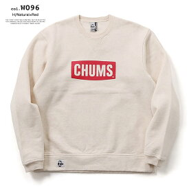 【 CHUMS チャムス 】 CHUMS Logo Crew Top チャムス ロゴ クルートップ スウェット CH00-1416 / チャムス トレーナー スウェット クルーネック CHUMSロゴ 裏起毛 USAコットン ユニセックス 2024AW