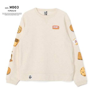 �y CHUMS �`�����X �z Booby Cookies Crew Top �u�[�r�[ �N�b�L�[�Y �N���[�g�b�v CH00-1518 / chums �`�����X �g���[�i�[ �X�E�F�b�g �N���[�l�b�N ���S �N�b�L�[�� ���N�� USA�R�b�g�� ���j�Z�b�N�X 2025AW /