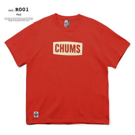 【 CHUMS チャムス 】 CHUMS Logo T-Shirt チャムス　ロゴTシャツ CH01-2277 / ユニセックス 半袖Tシャツ ロゴTシャツ プリントTシャツ ボートロゴ CH01-2277EC 2024SUMMER