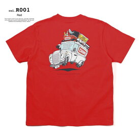 【 CHUMS チャムス 】 Go Outdoor Pocket T-Shirt ゴーアウトドア　ポケットTシャツ CH01-2348 / ユニセックス プリントTシャツ 半袖 Tシャツ ポケット付きT CH01-2348EC 2024SUMMER