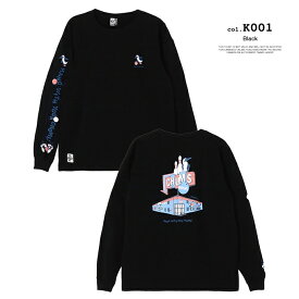 【 CHUMS チャムス 】 CHUMS Bowl L/S T-Shirt チャムス ボウル ロングスリーブ Tシャツ CH01-2514 / チャムス ロンT 長袖 Tシャツ ユニセックス プリントTシャツ 長袖 袖プリント バックプリント 2025SPRING