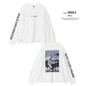 y CHUMS `X z Space Booby Moon Brd L/S T Xy[X u[r[ [ ubVh OX[u TVc CH01-2634 / chums `X T  TVc obNvg hJ  vg 