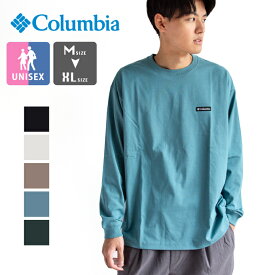 【SALE!!】 Columbia コロンビア ニュー ファウンドガーデン ロングスリーブ 長袖 Tシャツ PM0617 / コロンビア ロンT メンズ レディース ワンポイント ロゴ アウトドア 2023AW